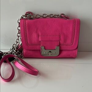 Diane Von Furstenberg Fuchsia Crossbody Bag